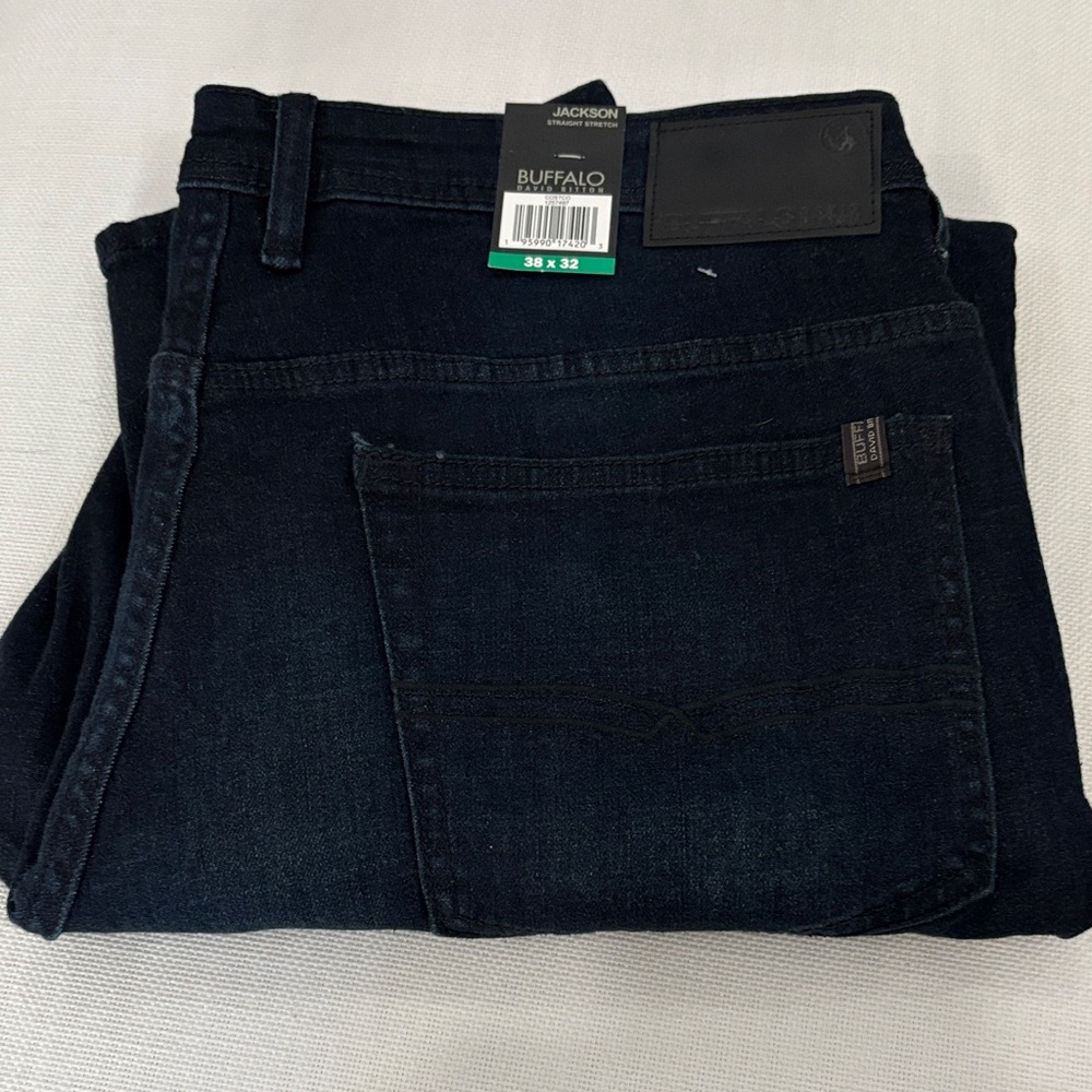 Buffalo David Bitton Men's Dark Blue Jeans